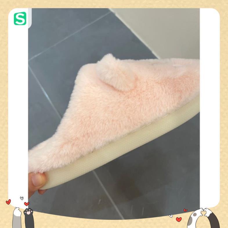 Dép Bông Mang Trong Nhà Hình Mèo Cục Súc Dễ Thương Fullsize Hot Hit Dành Cho Nam Nữ 2022