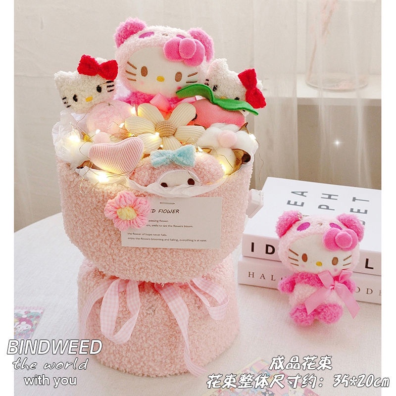 Búp Bê Nhồi Bông Hình Bé Gái kuromi Hoạt Hình Sáng Tạo Dùng Làm Quà Tặng Sinh Nhật