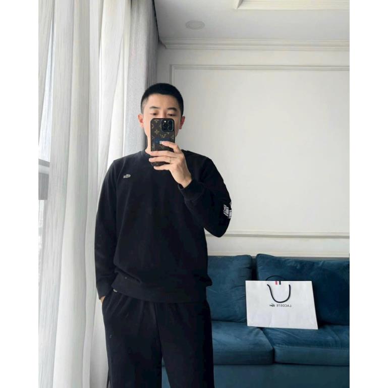 Bộ nỉ nam da cá chạy viền cho nam -giá tốt