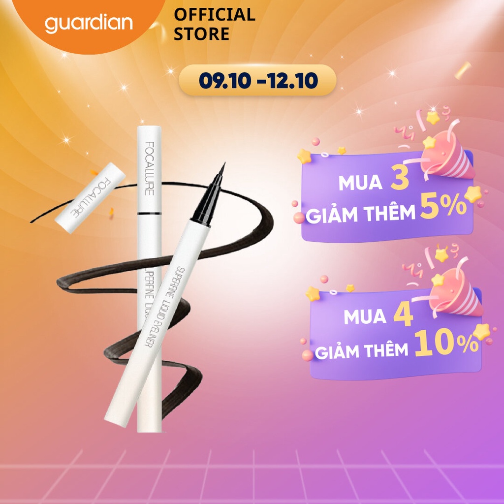 Bút Kẻ Mắt Focallure FA91 Màu Đen 0.6g