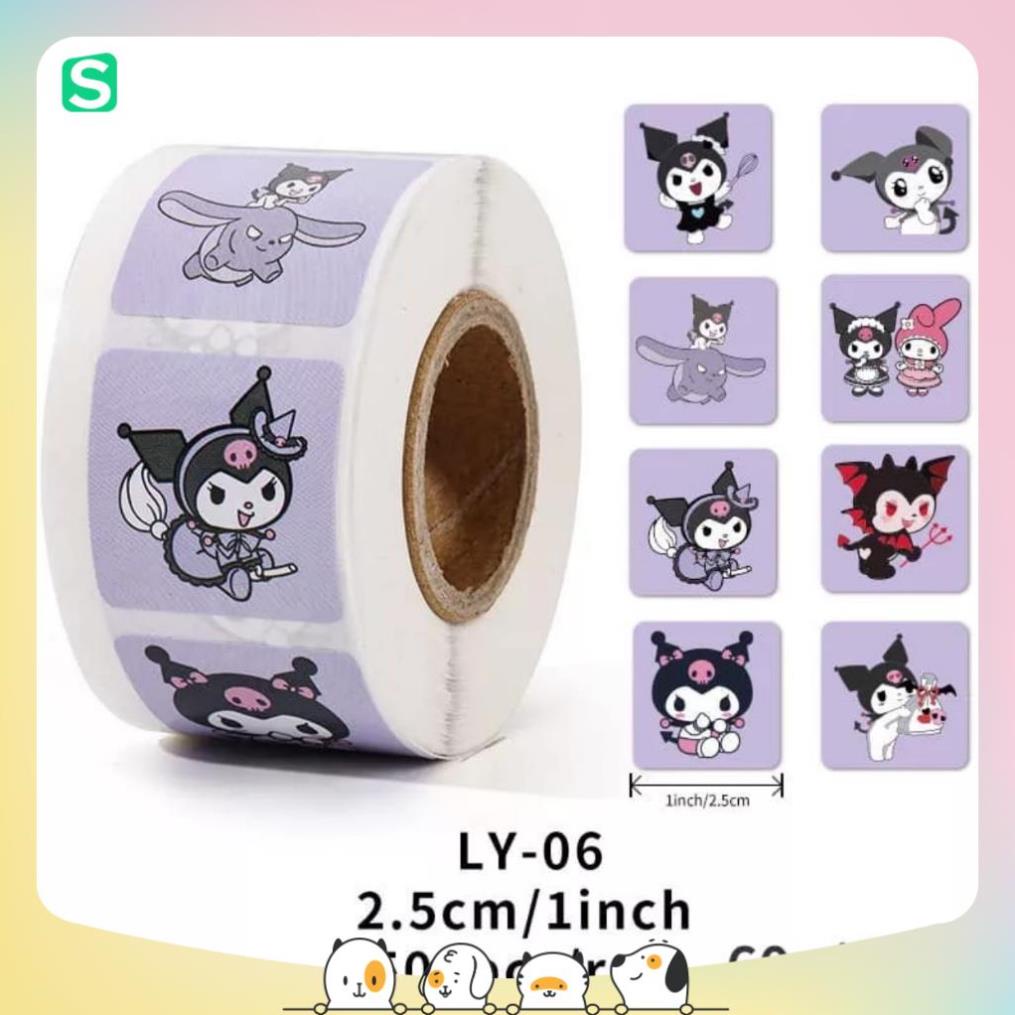 Sticker Thankyou 1k Kuromi