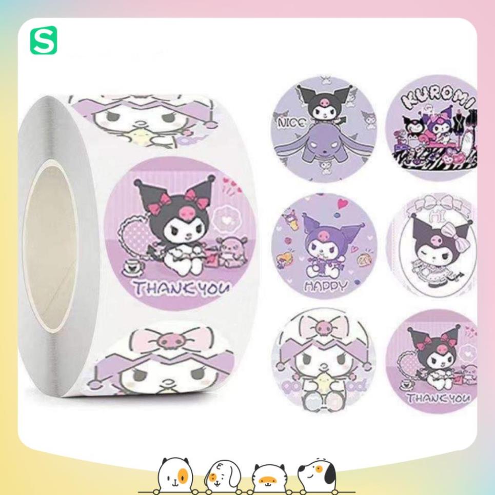 Sticker Thankyou 1k Kuromi