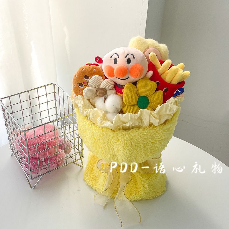 Bó Hoa Búp Bê pacha lingna Hoạt Hình Sáng Tạo Dễ Thương Làm Quà Tặng Sinh Nhật Cho Bạn Gái / Bạn Gái / Ớt