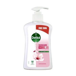 Combo 2 chai nước rửa tay Dettol kháng khuẩn chăm sóc da - Chai 500G