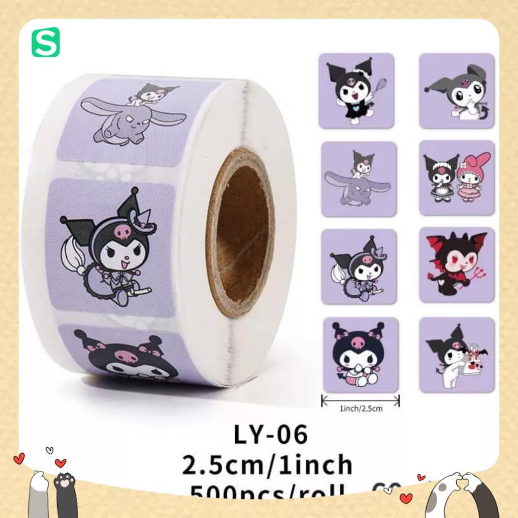 Sticker Thankyou 1k Kuromi