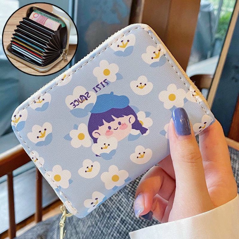 Ví Mini Nhiều Ngăn Cute Cho Bạn Gái Treo Balo Treo Chìa Khóa  YC-015