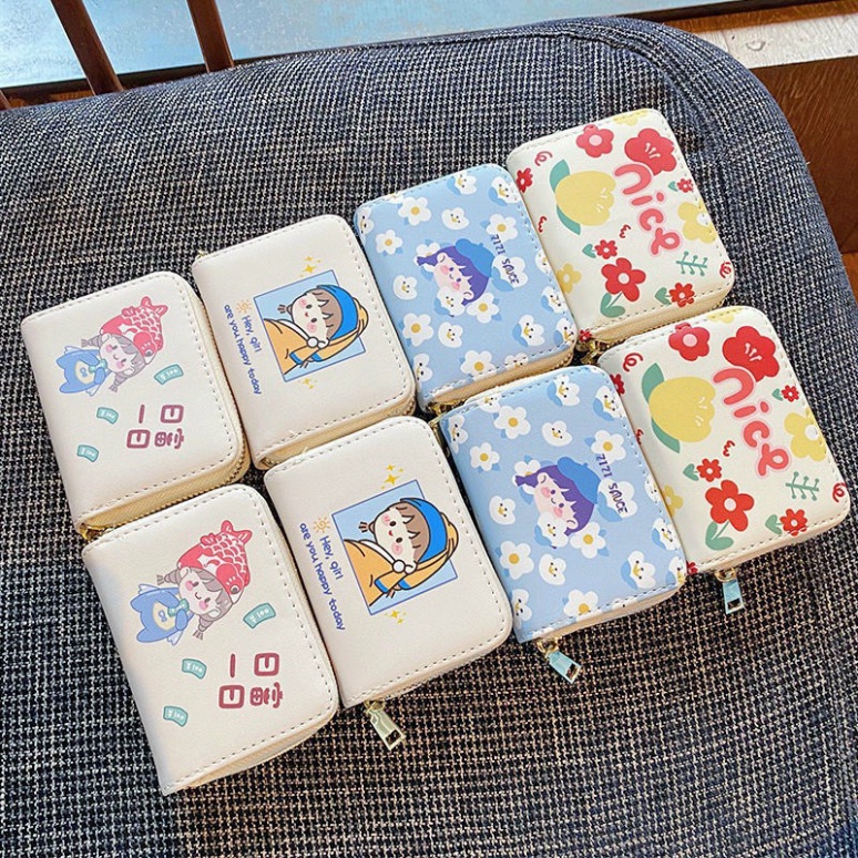 Ví Mini Nhiều Ngăn Cute Cho Bạn Gái Treo Balo Treo Chìa Khóa  YC-015