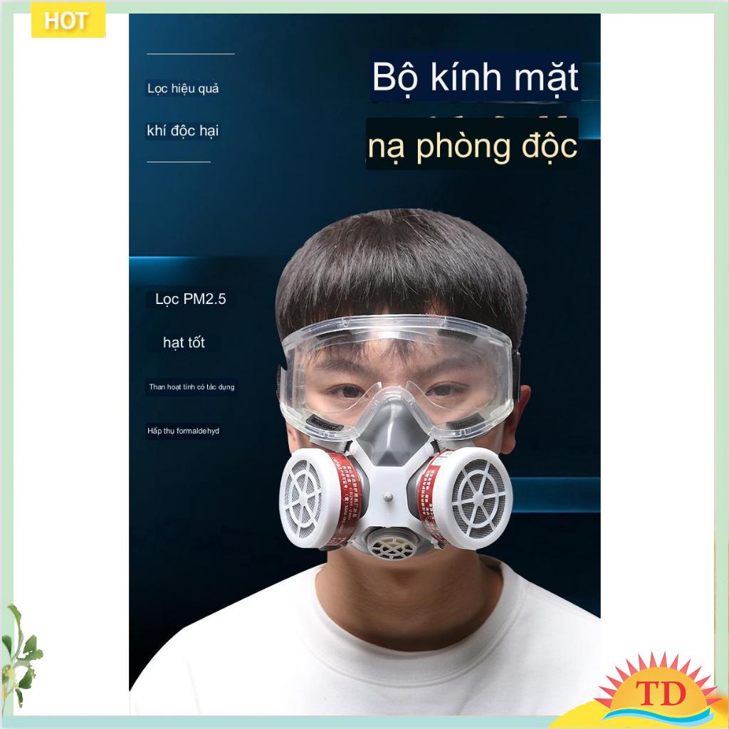 mặt nạ phòng độc ,mặt nạ chống độc, mặt nạ phun sơn, khẩu trang phòng độc, khói bụi