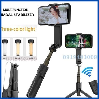 Gậy chống rung gimbal stabilizer l09/l08, có 3 chân đỡ, tặng kèm nút bấm blt hàng cao cấp - bảo hành đổi mới tài shop