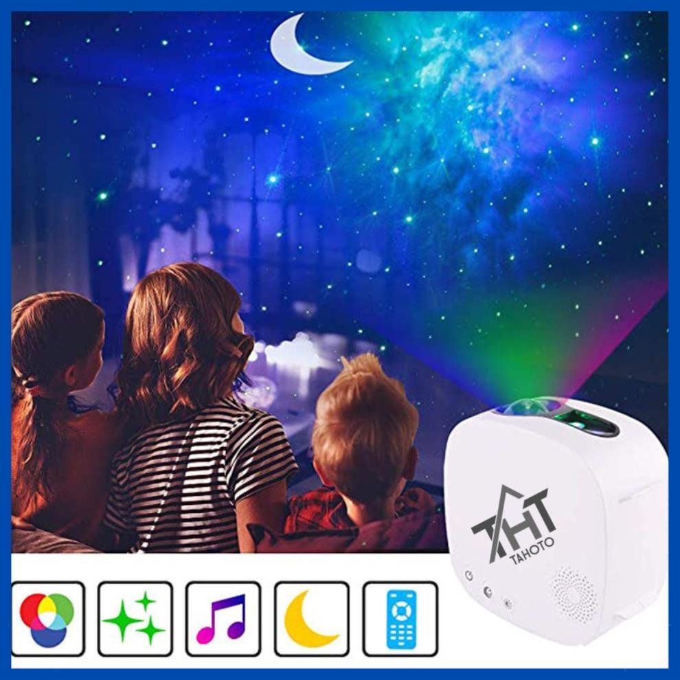 Đèn thiên hà v2 Loa bluetooth thế hệ mới, Chiếu bầu trời sao dùng để trang trí nhà cửa + phòng bay TÀI SHOP