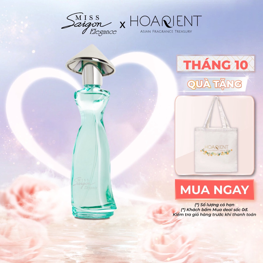 Nước hoa nữ Miss Saigon Elegance Jade 50ml - Hương Tươi Mát