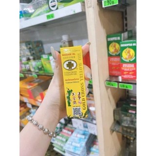 Dầu thập tự vàng size trung Gold Cross Yellow Oil Thái Lan