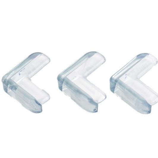 Miếng Bịt Góc Bàn Bọc Góc Bàn Bo Tròn Bọc Cạnh Bàn Hình Vuông Kèm Băng Dính