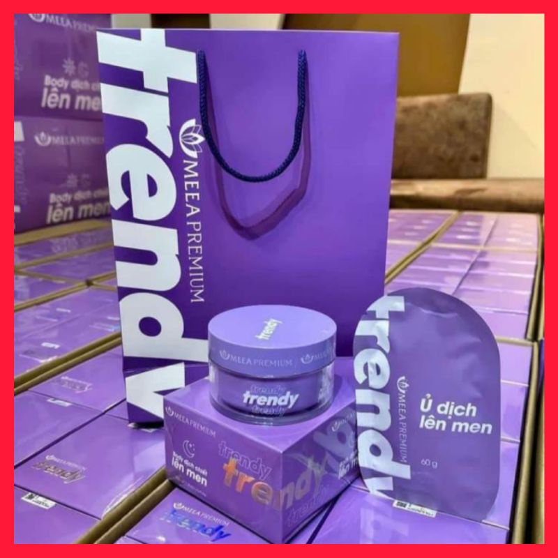 Body Tím Trendy Chính Hãng Kèm Ủ Trắng
