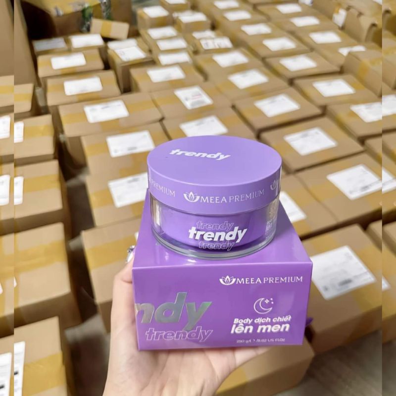 Body Tím Trendy Chính Hãng Kèm Ủ Trắng