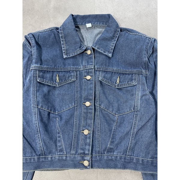 Áo khoác Denim Jacket dáng crop unisex AB101