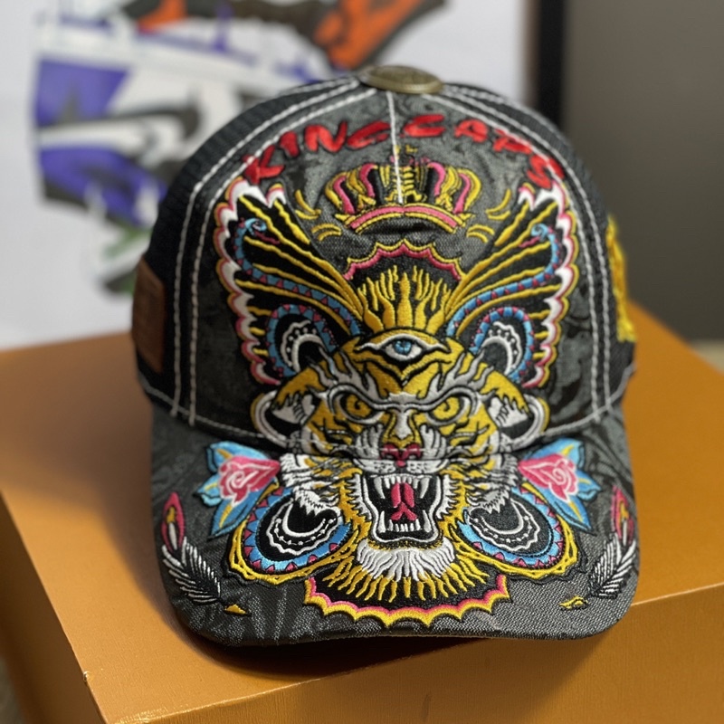 Nón King Cap thêu ngầu cực