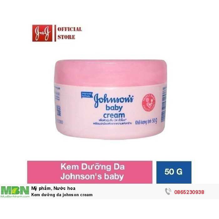 Kem dưỡng da Johnson's Baby 50g