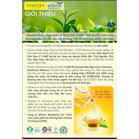 Hồng Trà ViNaTea túi 1kg dùng để pha trà sữa , hồng trà chanh