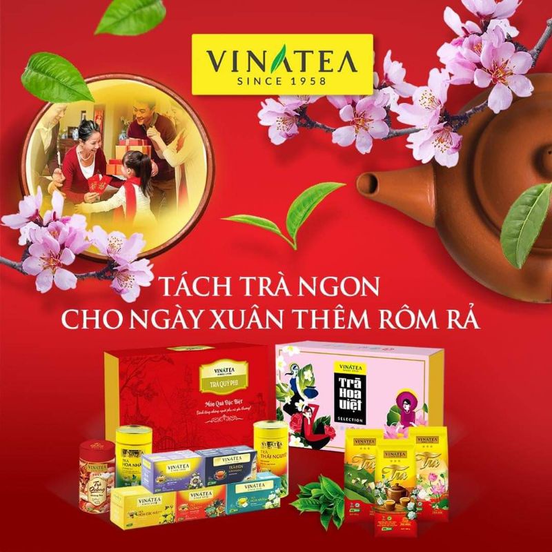 Hồng Trà ViNaTea túi 1kg dùng để pha trà sữa , hồng trà chanh