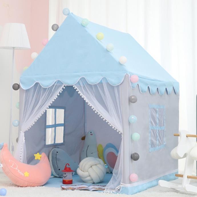 Lều cho bé, lều công chúa hoàng tử vải COTTON hàng cao cấp