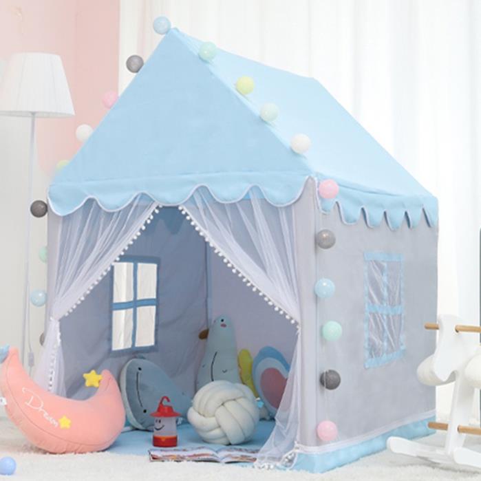 Lều cho bé, lều công chúa hoàng tử vải COTTON hàng cao cấp
