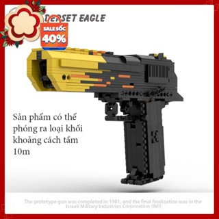 Mẫu ĐỒ CHƠI LẮP RÁP PHÁT TRIỂN TRÍ TUỆ MÔ HÌNH DEREST EAGLE BLAZE MOC KEVIN183 TRONG PUBG CSGO FREE FIRE CF đẹp tặng xe