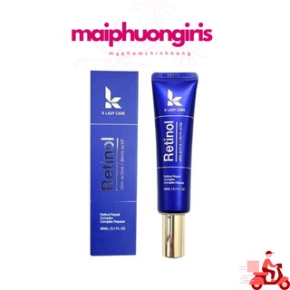 Kem dưỡng retinol 0.5% K Lady Care 30ml Giảm Mụn,Sáng mịn da Tuýp 30ml _maiphuongiris