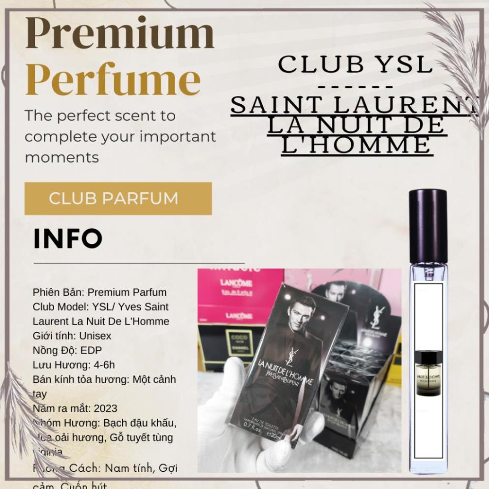 Nước hoa Nam YSL Yves Saint Laurent La Nuit De L Homme