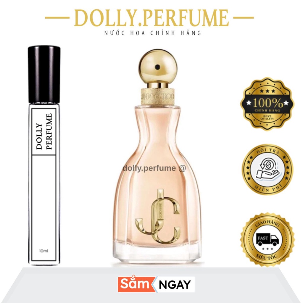 Tester Nước hoa nữ Jimmy Choo I Want Choo Chính Hãng