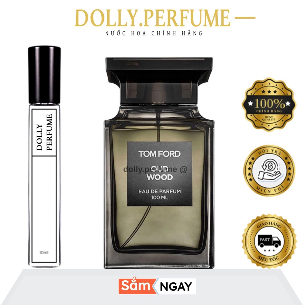 Tester Nước hoa Tom Ford Oud Wood EDP Chính Hãng