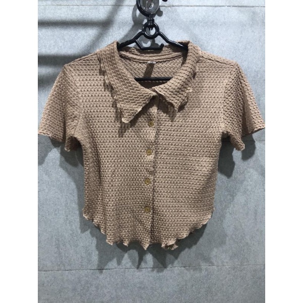 Áo crotop vải xốp