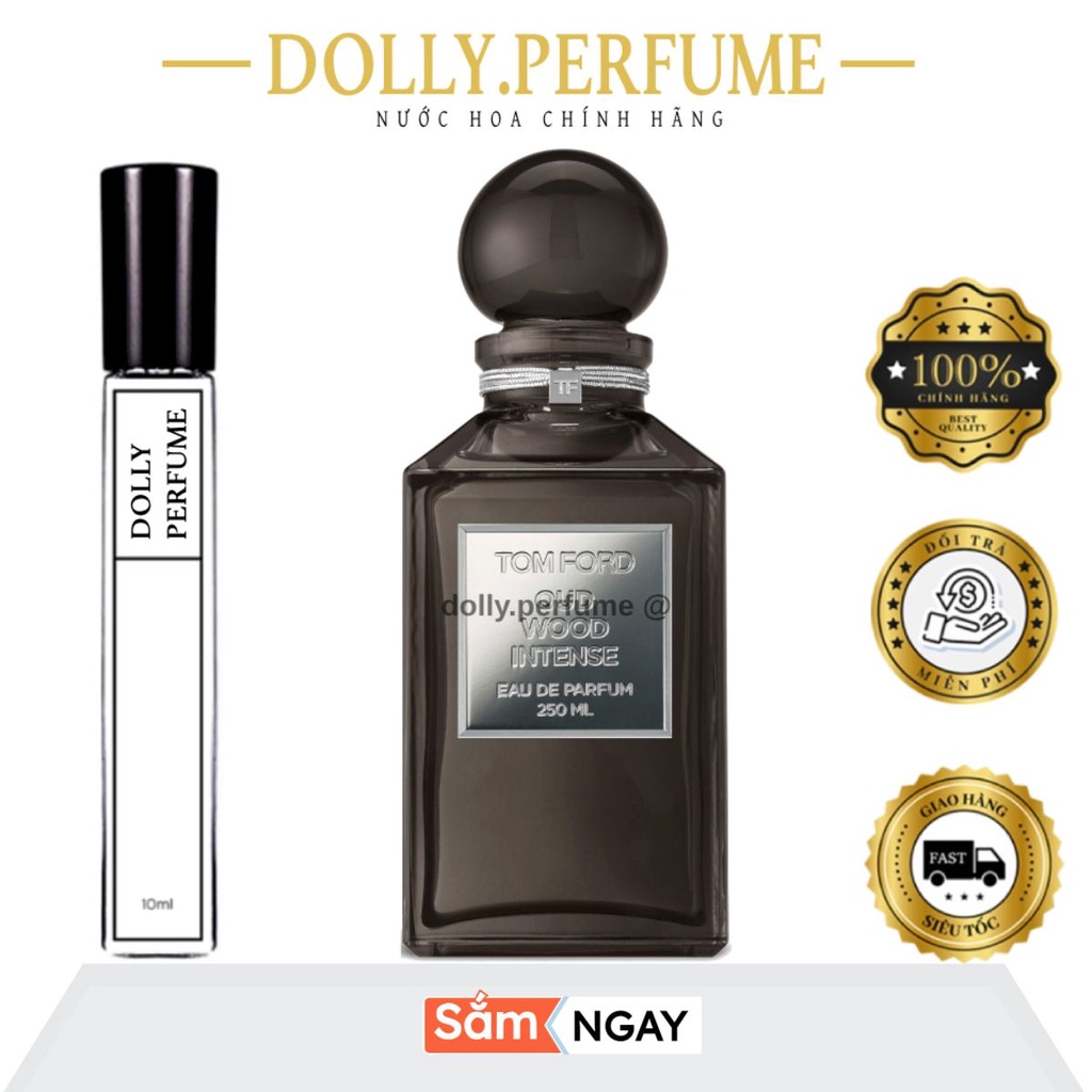Tester Nước hoa Tom Ford Oud Wood Intense Chính Hãng