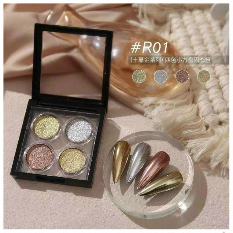 sét tráng gương 4 hũ R05 .