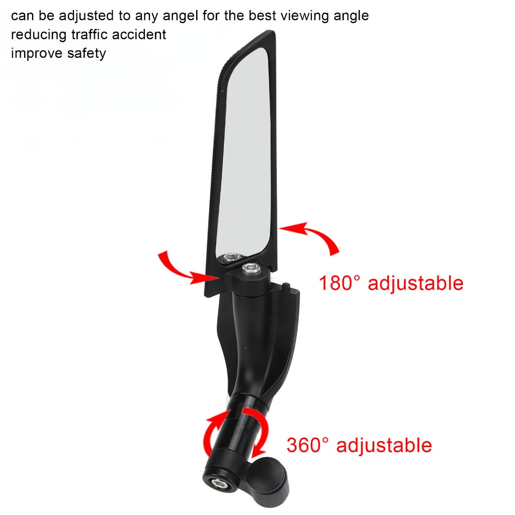 Kính chiếu hậu Cánh Gió Nake - cánh gió chiếu hậu gsx150 mt15 fz150 z800 z1000 z900