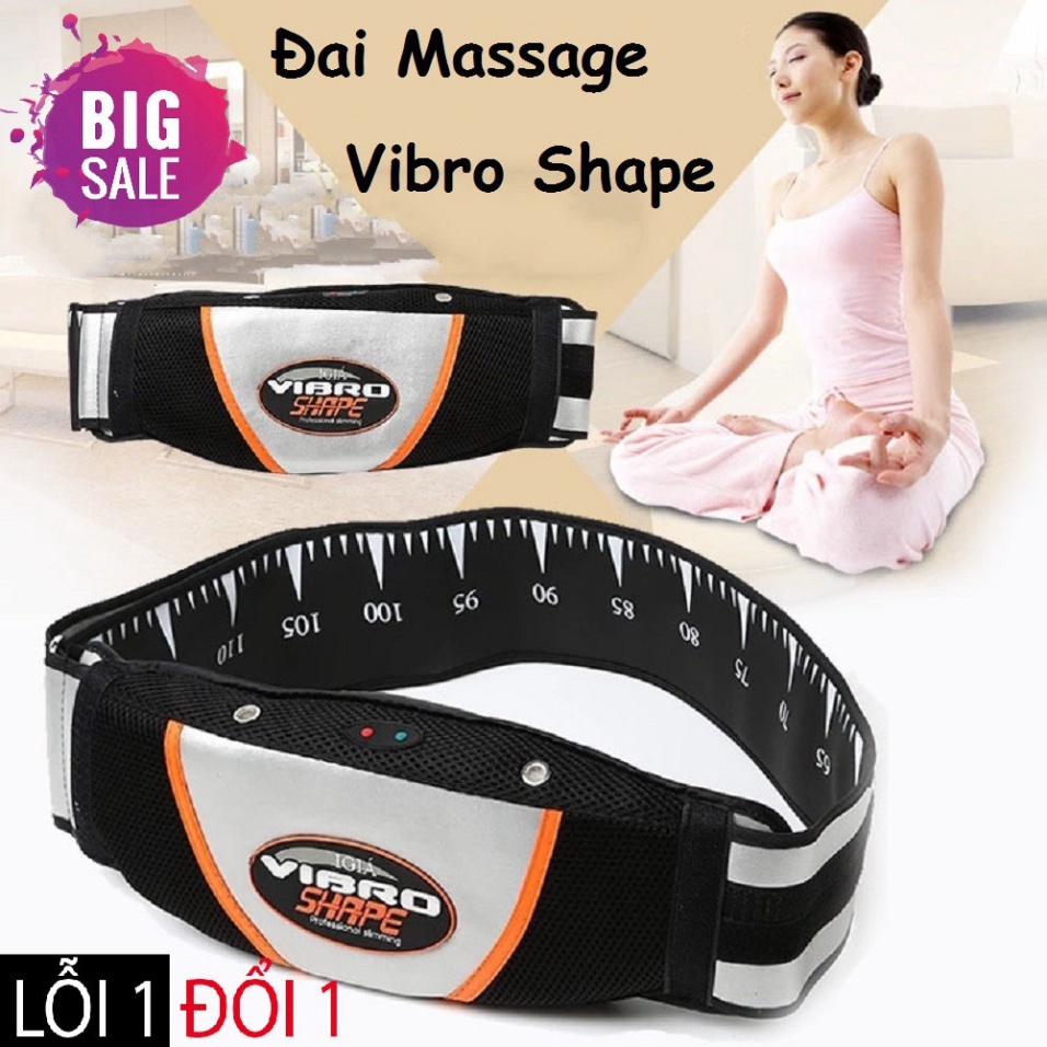 Máy Massage Rung Giảm Mỡ Toàn Thân Hiệu Quả - Đai Massage Rung Nóng Giảm Mỡ Bụng New