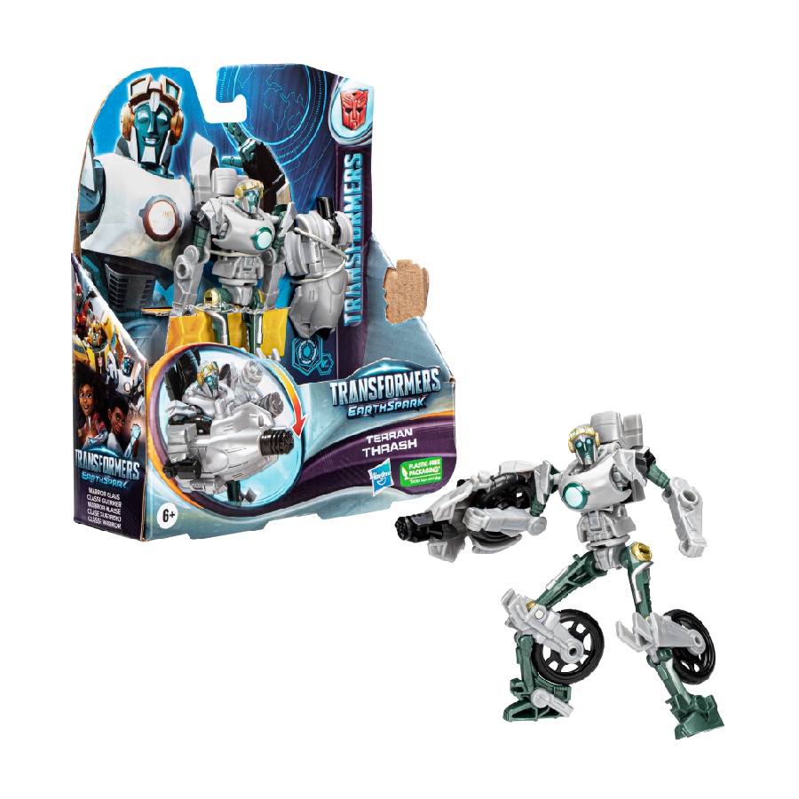 Đồ Chơi Mô Hình Earthspark Warrior Thrash TRANSFORMERS F6729/F6230