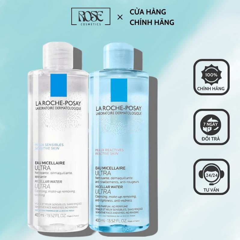 Nước Tẩy Trang La Roche Posay 400ml Da Dầu Da Và Nhạy Cảm