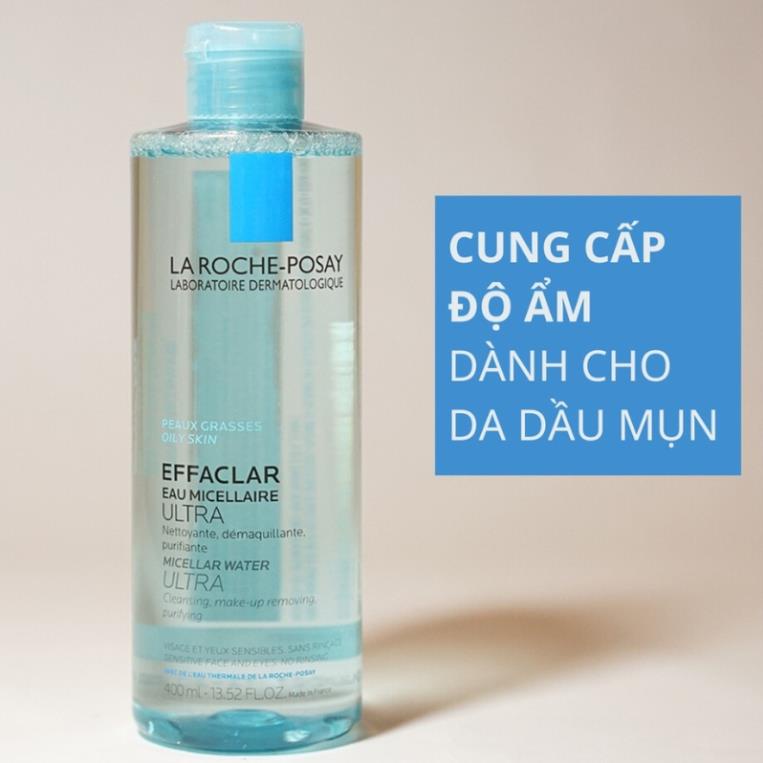 Nước Tẩy Trang La Roche Posay 400ml Da Dầu Da Và Nhạy Cảm