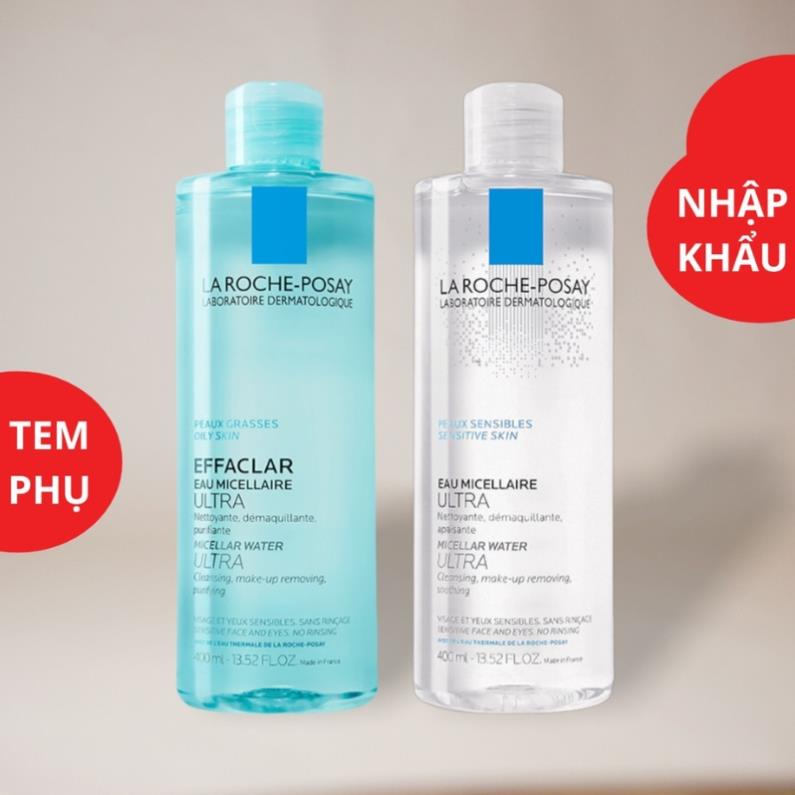 Nước Tẩy Trang La Roche Posay 400ml Da Dầu Da Và Nhạy Cảm