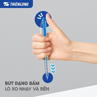 Bút Bi Thiên Long TL-097,Viết rất trơn, êm, mực ra đều, liên tục.