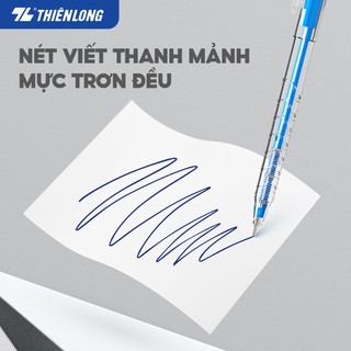 Bút Bi Thiên Long TL-097,Viết rất trơn, êm, mực ra đều, liên tục.