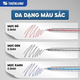 Bút Bi Thiên Long TL-097,Viết rất trơn, êm, mực ra đều, liên tục.