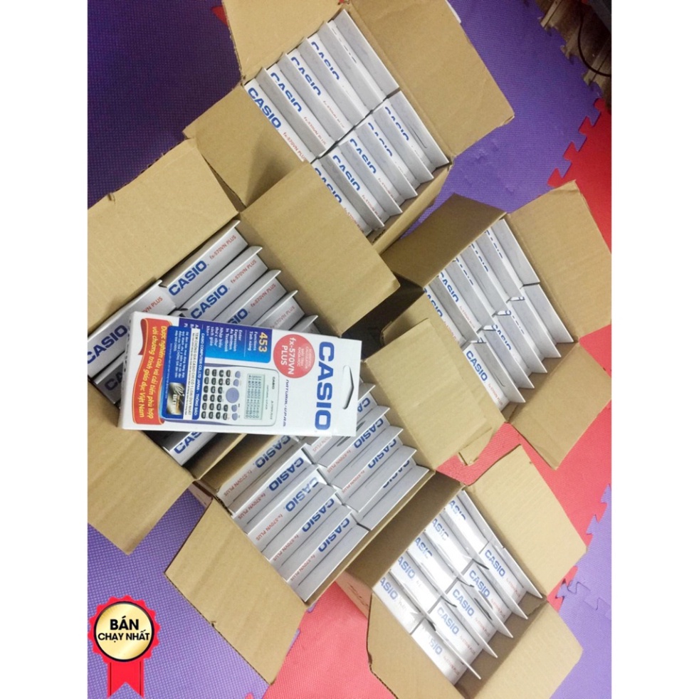 Máy Tính CASIO FX 570ES Plus Máy Tính Học Sinh Giá Rẻ - Được Mang Vào Phòng Thi - Hàng Thái Bảo Hành 24 Tháng