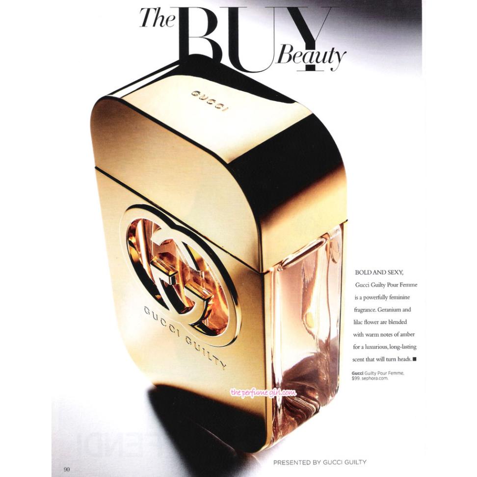 Nước Hoa Mini Nữ Gucci Guilty Women Cho Cô Nàng Ngọt Ngào Quý Phái