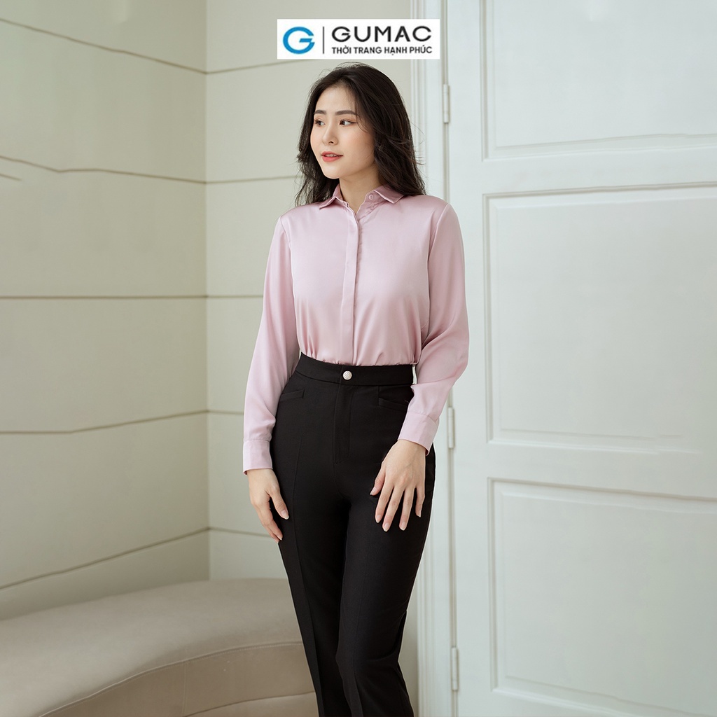 Áo sơ mi nẹp nút GUMAC AD08005