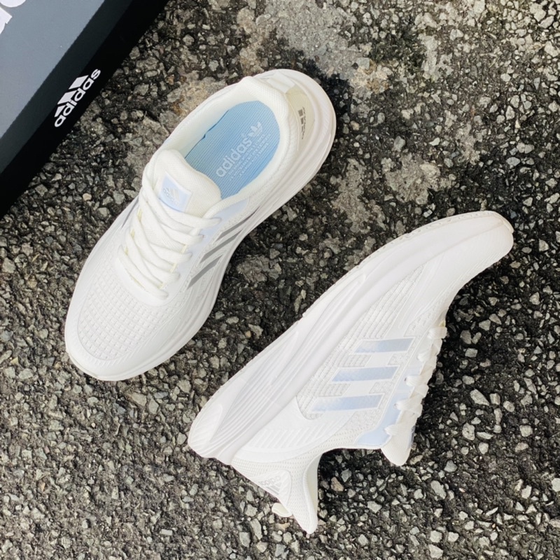 Giầy chạy bộ nam trắng phối cam xanh siêu chất