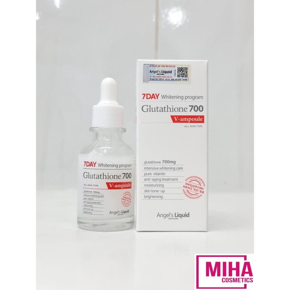 Tinh Chất Serum Dưỡng Trắng Da Mờ Thâm Nám Angel's Liquid 7Day Glutathione 700 V-ample 30ml Hàn Quốc - HANA SHOP