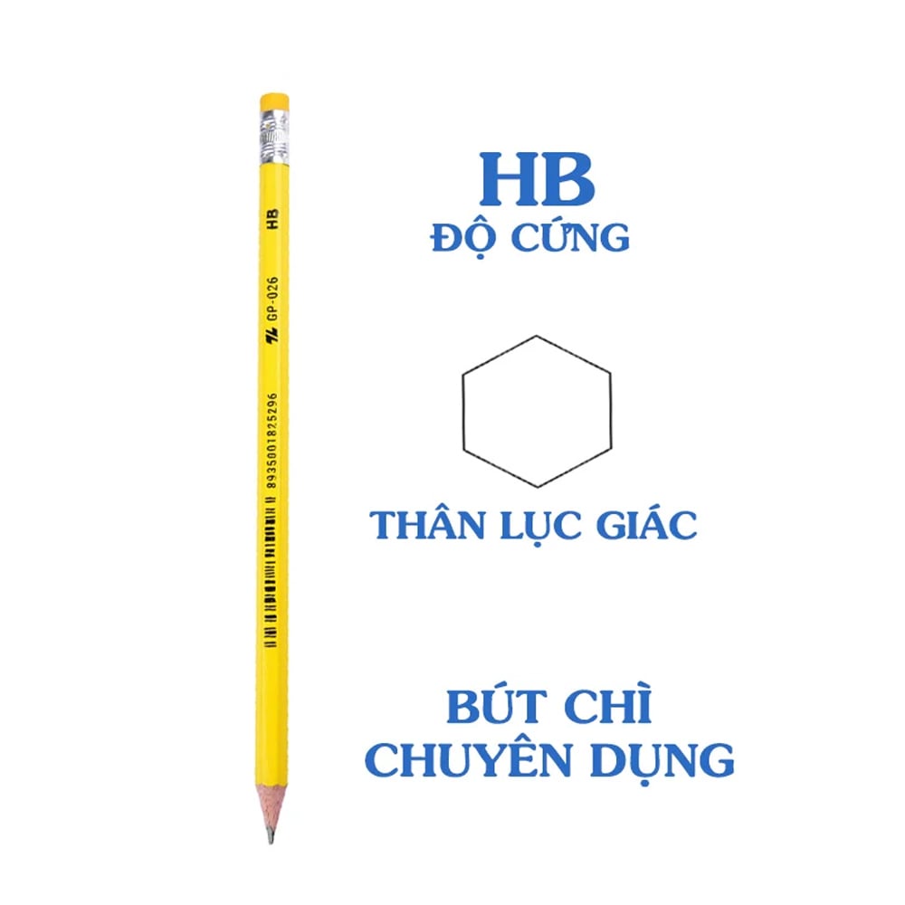 Bút chì gỗ Thiên Long HB GP-026