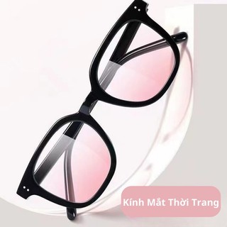 Mắt Kính Thời Trang Kính Râm Y2K Form Vuông Pha Hồng Baby Phong Cách Ulzzang Siêu Xinh - FL13